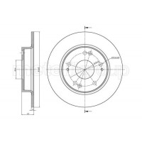 800-957C CIFAM Гальмівний диск