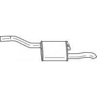 26617 SIGAM Глушник вихлопних газів кінцевий