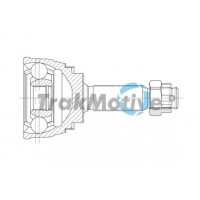 40-0649 TrakMotive Шарнирный комплект, Привідний вал