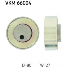 VKM 66004 SKF Паразитный / ведущий ролик, Поліклиновий ремінь