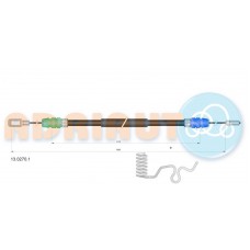 13.0270.1 ADRIAUTO Тросик, cтояночный тормоз