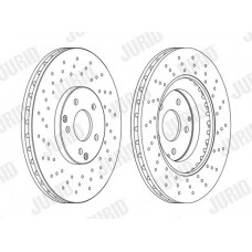 562354JC-1 JURID Гальмівний диск