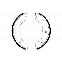 0 986 487 202 BOSCH Комплект гальмівних колодок, стояночная тормозная система