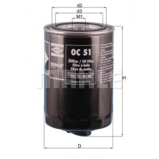 OC 51 OF MAHLE Масляний фільтр