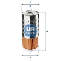 25.499.00 UFI Масляний фільтр