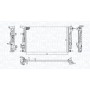 350213199200 MAGNETI MARELLI Радіатор охолодження двигуна