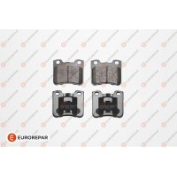 1617248980 EUROREPAR Комплект гальмівних колодок дисковий гальм
