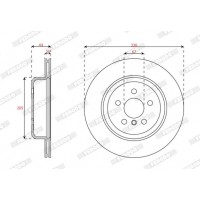DDF3042LC-1 FERODO Гальмівний диск