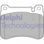 LP1979 DELPHI КомплеК т гальмівних колодок, дискове гальмо