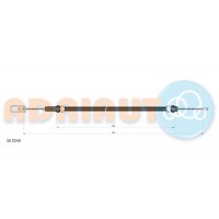 35.0240 ADRIAUTO Тросик, cтояночный тормоз