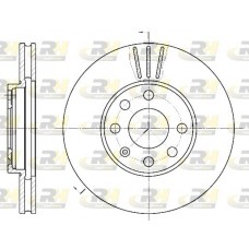 6572.10 ROADHOUSE Гальмівний диск