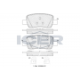 182442 ICER Комплект гальмівних колодок дисковий гальм