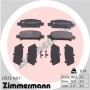 23572.140.1 ZIMMERMANN КомплеК т гальмівних колодок, дискове гальмо
