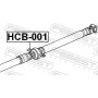 HCB-001 FEBEST Підшипник проміжний підшипник карданного вала