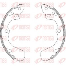 4386.00 REMSA Комплект гальмівних колодок