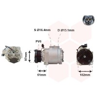 1800K436 VAN WEZEL Компресор кондиціонера
