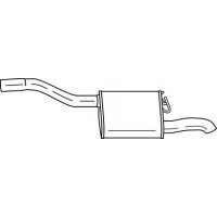 26652 SIGAM Глушник вихлопних газів кінцевий