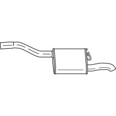 26652 SIGAM Глушник вихлопних газів кінцевий