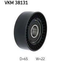 VKM 38131 SKF Паразитный / ведущий ролик, Поліклиновий ремінь