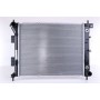 67608 NISSENS Радіатор охолодження двигуна