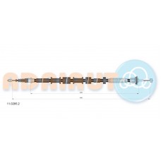 11.0285.2 ADRIAUTO Тросик, cтояночный тормоз