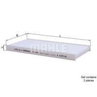 LA 444/S MAHLE Фільтр повітря у внутрішньому просторі