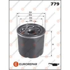 E149167 EUROREPAR Масляний фільтр