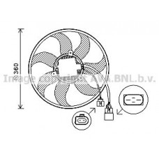 VN7537 AVA QUALITY COOLING Вентилятор охолодження двигуна