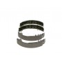 0 986 487 589 BOSCH Комплект гальмівних колодок