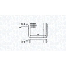 350218401000 MAGNETI MARELLI Теплообмінник обігрів салону
