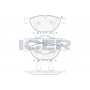181980 ICER Комплект гальмівних колодок дисковий гальм