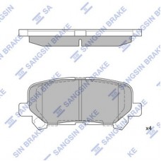 SP1461 Hi-Q Комплект гальмівних колодок дисковий гальм