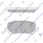 SP1461 Hi-Q Комплект гальмівних колодок дисковий гальм