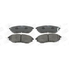 572638CH CHAMPION Комплект гальмівних колодок дисковий гальм