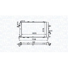 350213153400 MAGNETI MARELLI Радіатор охолодження двигуна