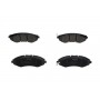 KBP-1001 KAVO PARTS Комплект гальмівних колодок дисковий гальм