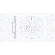 361302040808 MAGNETI MARELLI Гальмівний диск