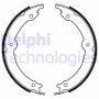 LS2152 DELPHI Комплект гальмівних колодок, стояночная тормозная система