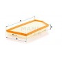 C 45 004 MANN-FILTER Повітряний фільтр