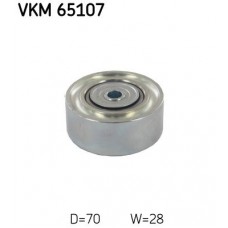 VKM 65107 SKF Паразитный / ведущий ролик, Поліклиновий ремінь