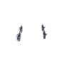 0 986 494 284 BOSCH Комплект гальмівних колодок дисковий гальм