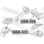 SBM-005 FEBEST Підвіска автоматична коробка передач