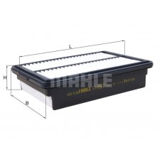 LX 4567 MAHLE Повітряний фільтр