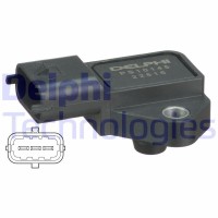 PS10145 DELPHI Датчик тиск у впускній трубі
