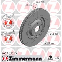 460.4530.75 ZIMMERMANN Гальмівний диск