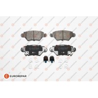 1617255180 EUROREPAR КомплеК т гальмівних колодок, дискове гальмо