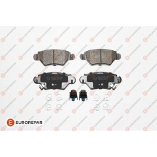 1617255180 EUROREPAR КомплеК т гальмівних колодок, дискове гальмо