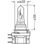 64176CBN OSRAM Лампа розжарювання фара дальнього світла