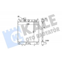 347990 KALE OTO RADYATÖR Радіатор охолодження двигуна
