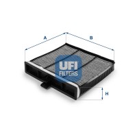 54.237.00 UFI Фільтр повітря у внутрішньому просторі